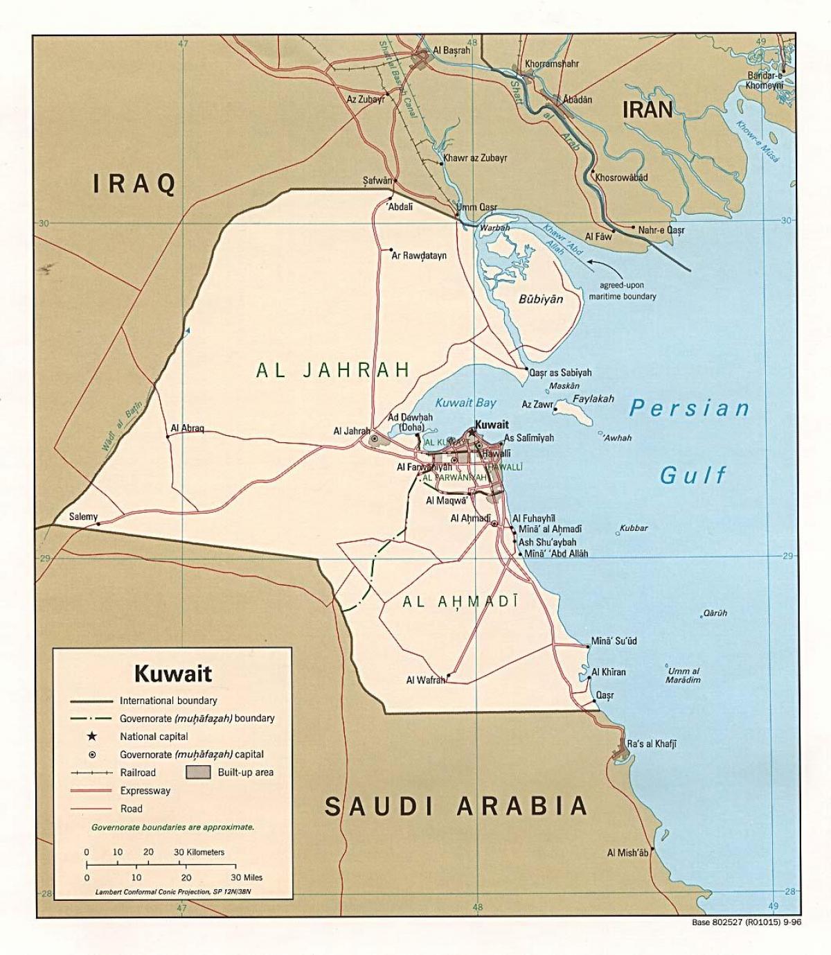 mapa safat kuwait