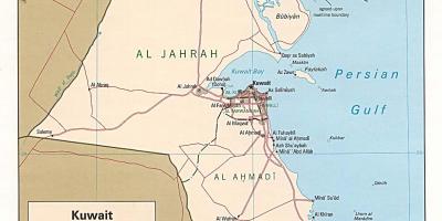 Mapa safat kuwait
